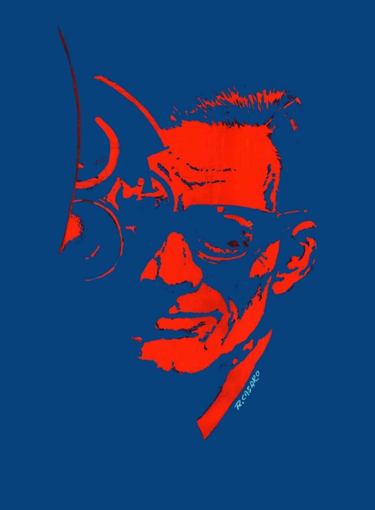 Pasolini interpretato da Renato Casaro