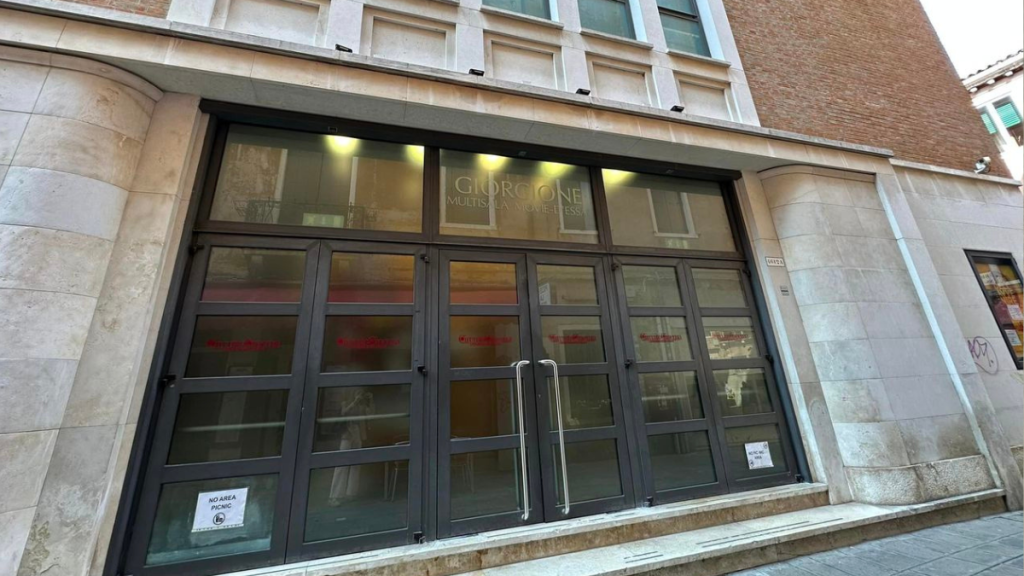 entrata cinema giorgione di venezia