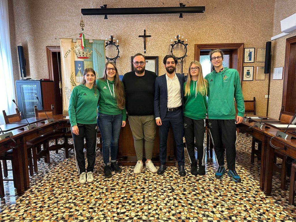 Foto di gruppo ASD Scherma Mogliano