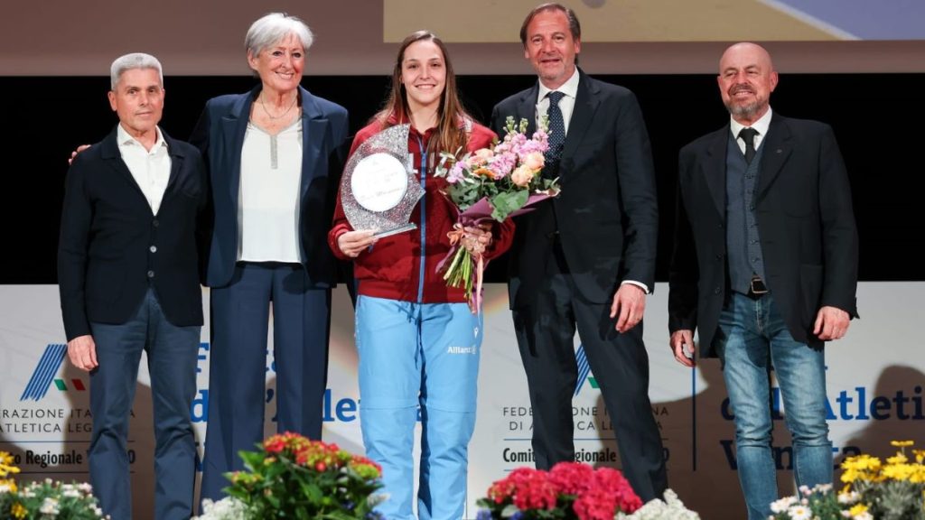 Molinarolo atleta veneta dell'anno