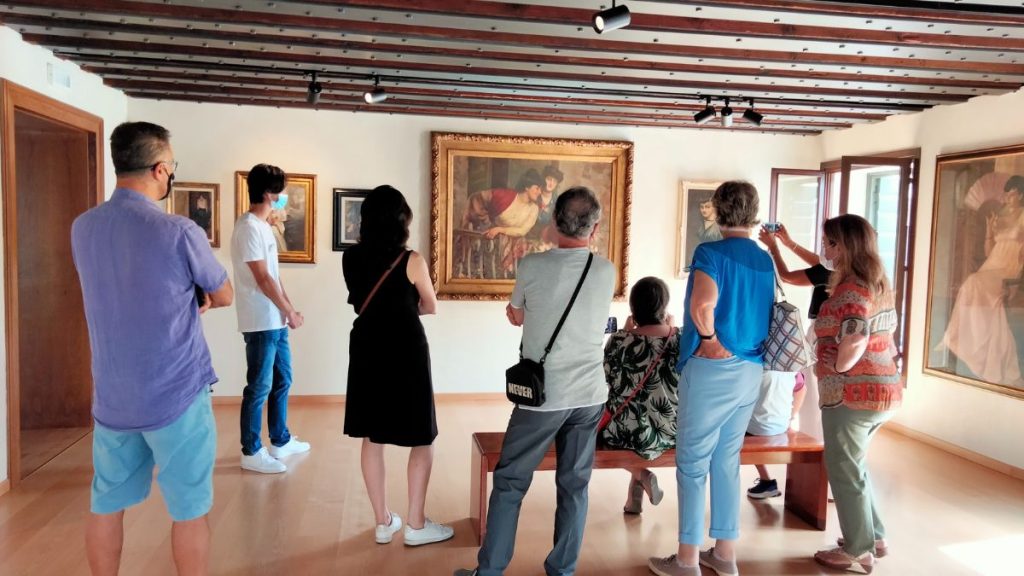 pubblico all'interno di una residenza
