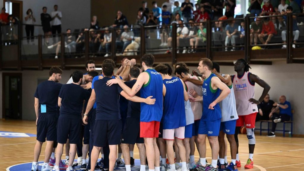 Italbasket quasi al completo