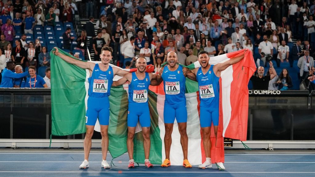 Italia sul tetto d'Europa