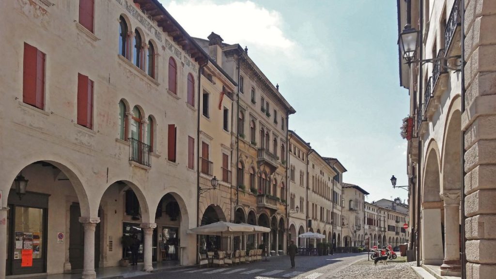 In occasione delle visite guidate gratuite per il #VisitConegliano l'immagine rappresenta Conegliano