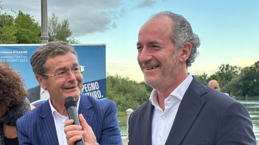 Renzo Carraretto e Luca Zaia