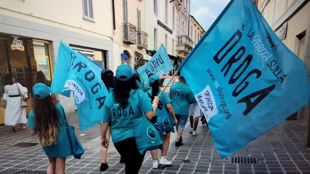 persone in manifestazione