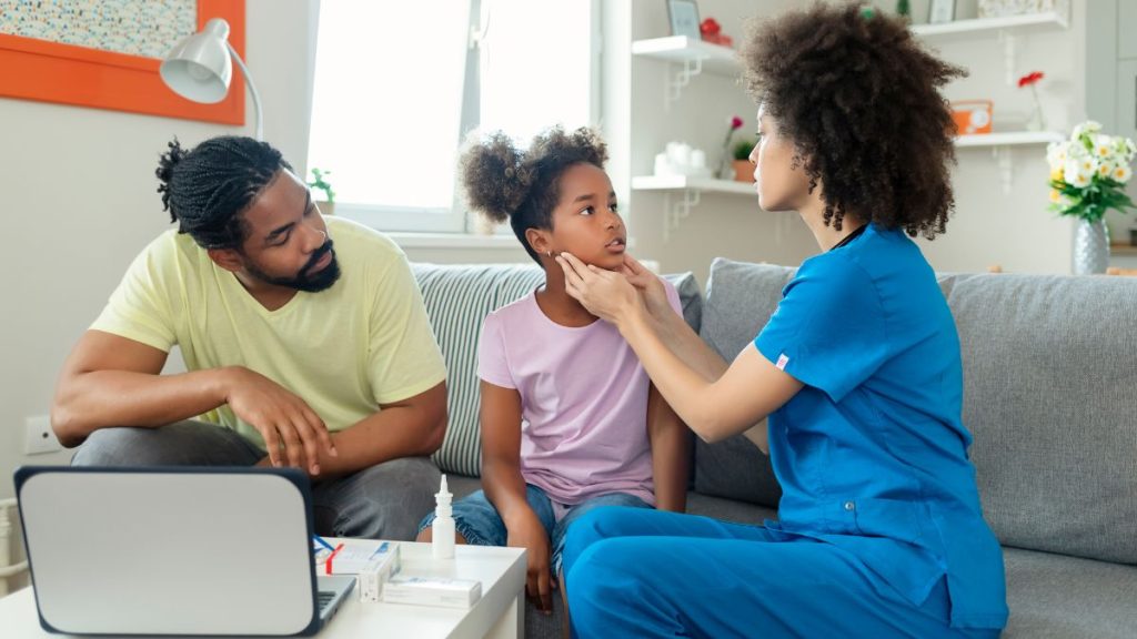 paziente pediatrico e medico