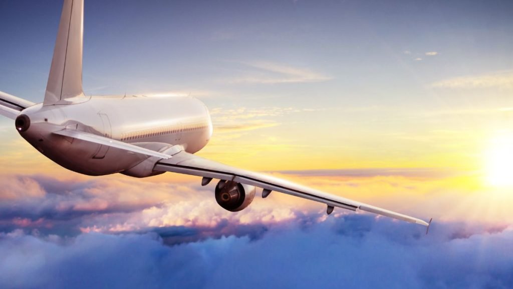 aereo in volo