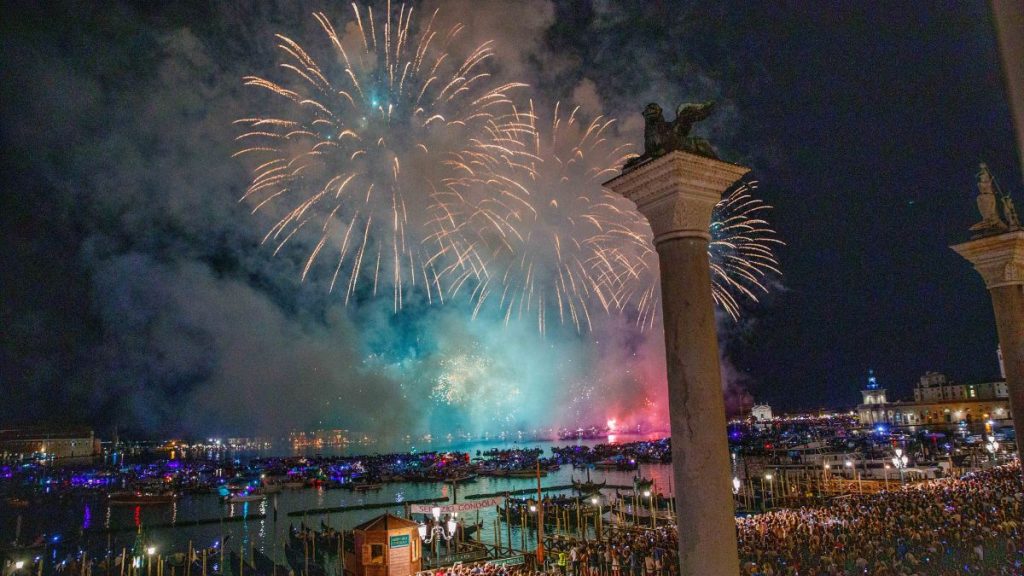 fuochi d'artificio san marco venezia