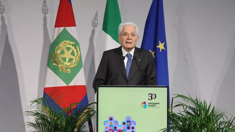 Sergio Mattarella ©Foto Lasorte
