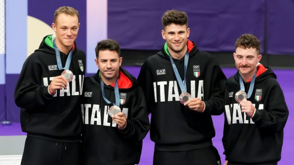 Bronzo su pista