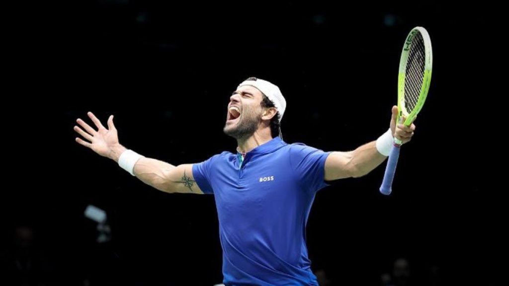 Davis, Italia ancora vincente. Berrettini gioisce