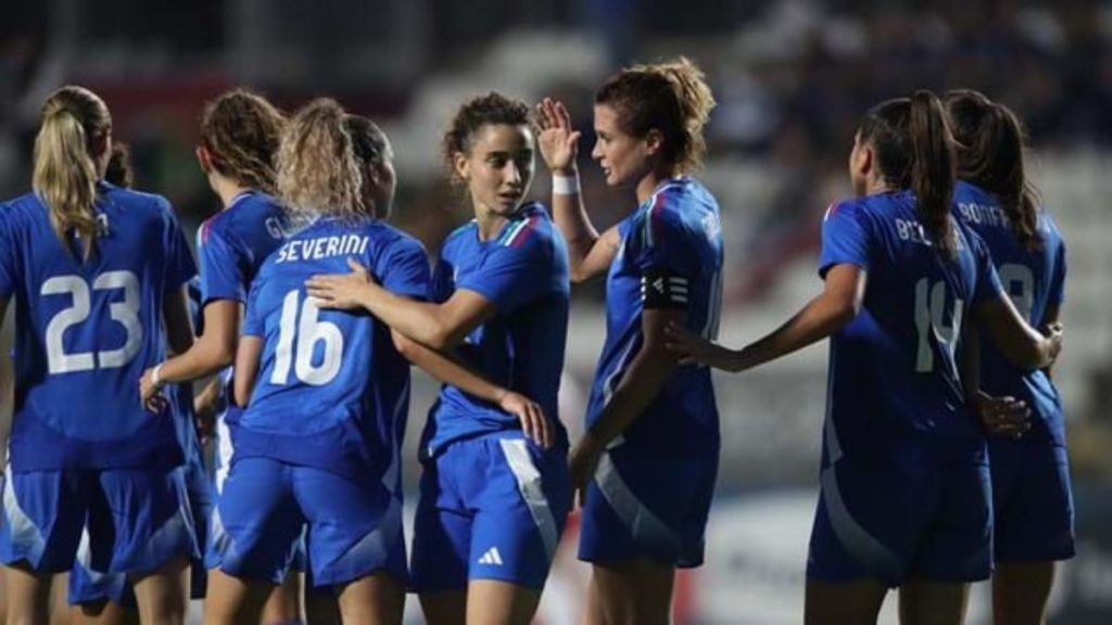 Le Azzurre vincono 5-0