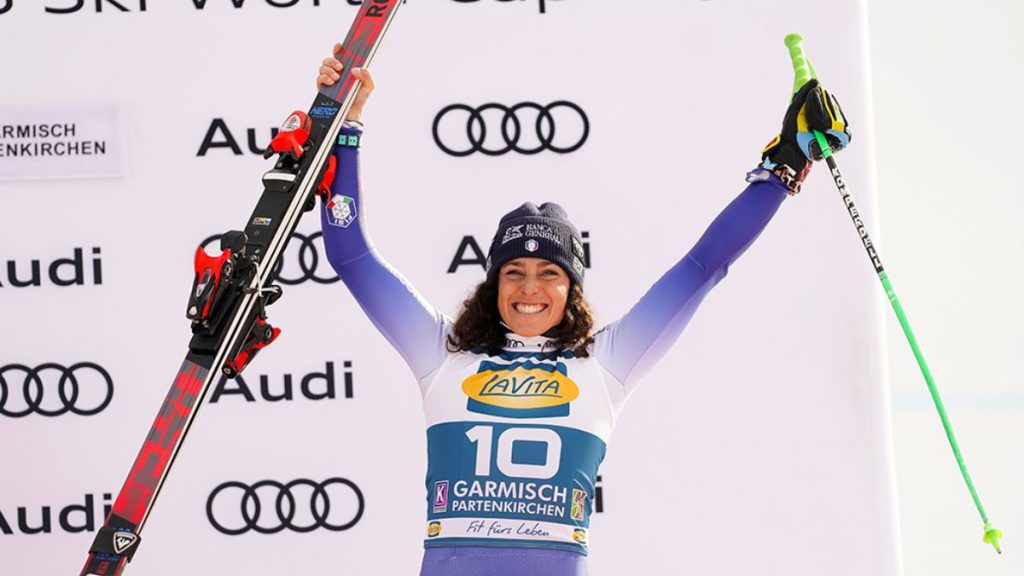 Brignone ancora sul podio