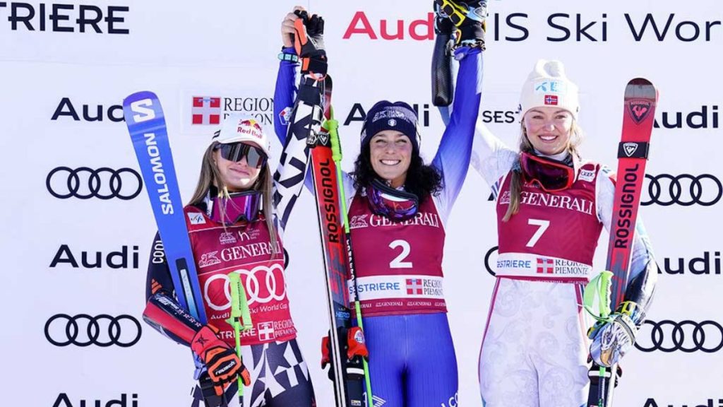 Brignone vince anche l'influenza