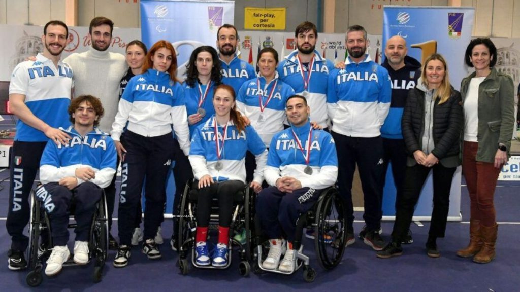 Scherma Paralimpica l'Italia chiude con 9 medaglie