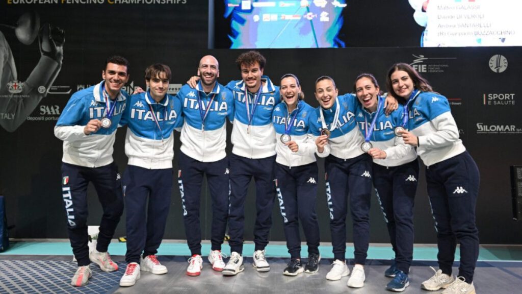 Doppio bronzo a squadre