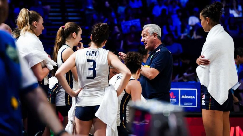 L'ItalVolley in ritiro