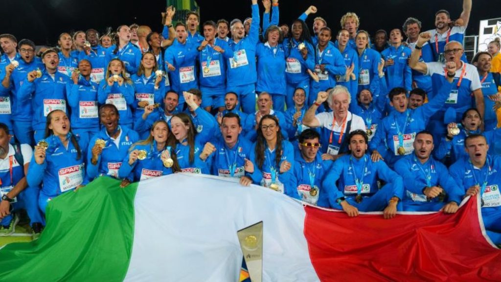 L'Italia vince gli Europei a squadre