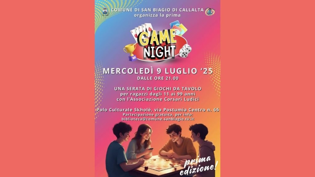 Game Night San Biagio di Callalta
