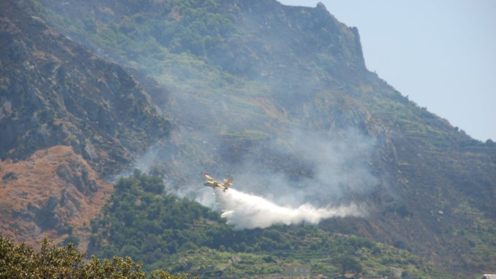 Incendio Peschici