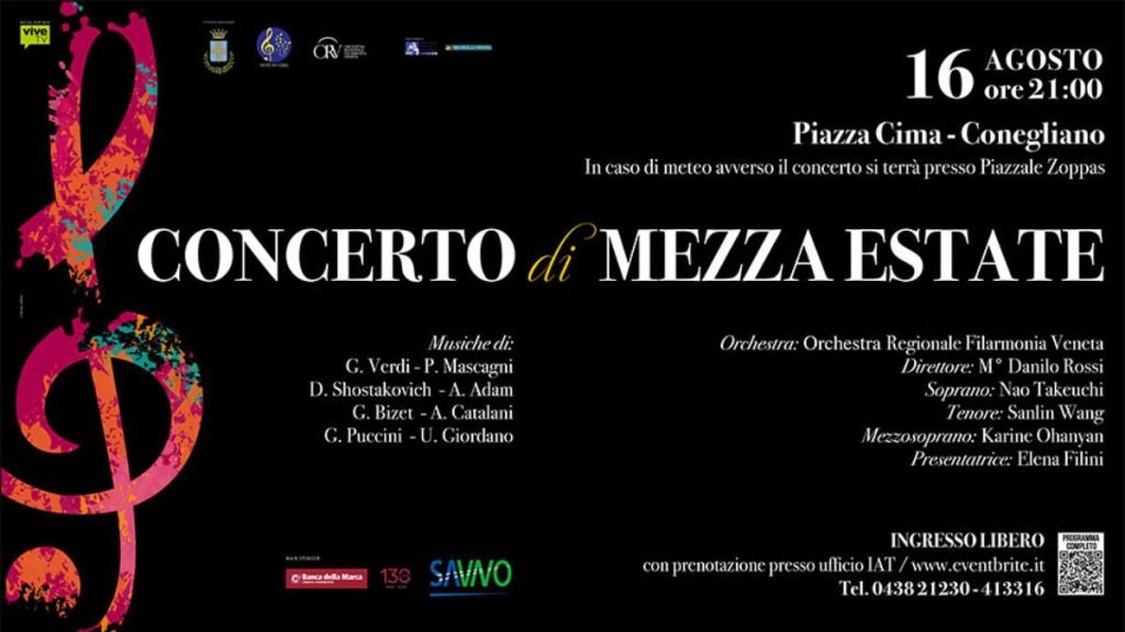 Concerto di mezza estate Conegliano