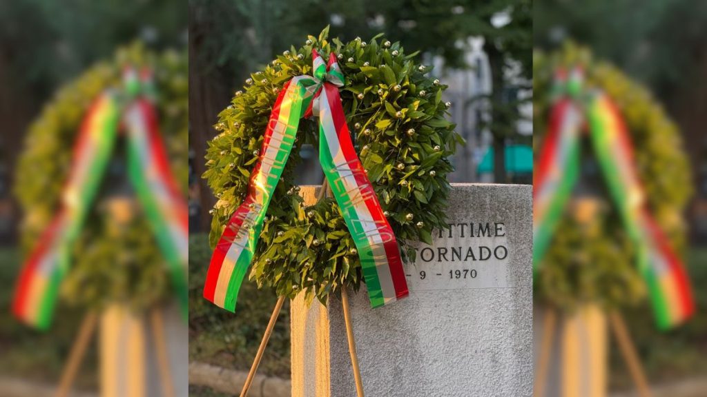Commemorazione tornado Sant'Elena