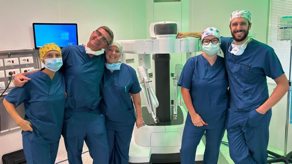 Conegliano robot Da Vinci