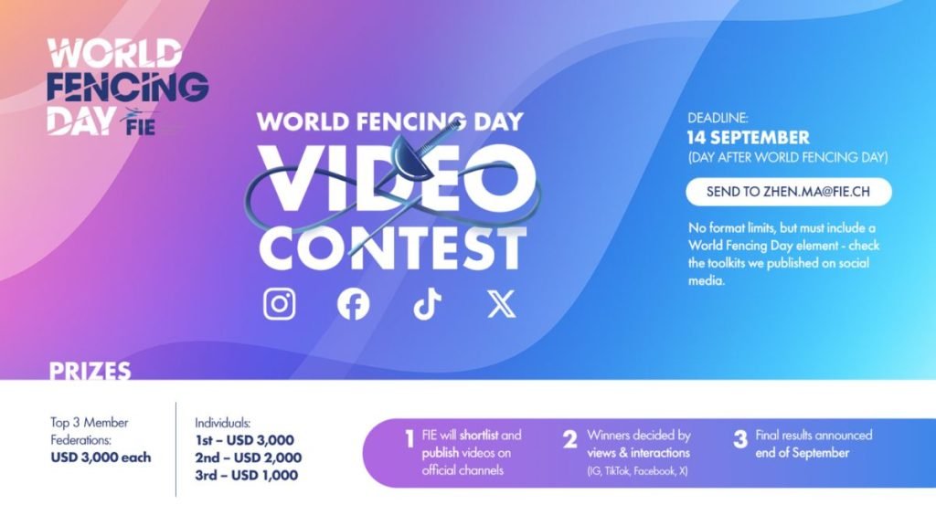 Oggi è il World Fencing Day 2025