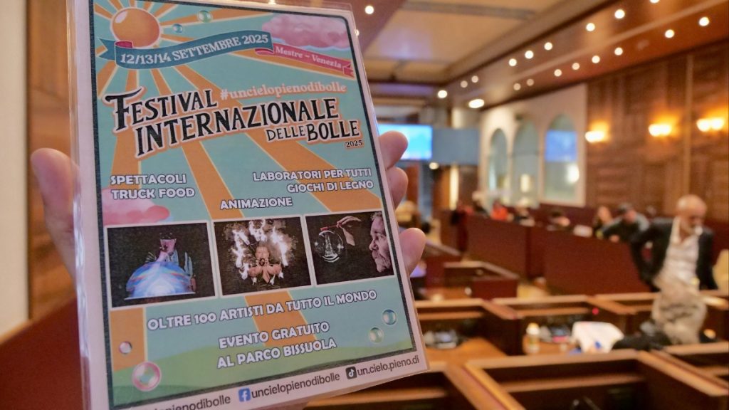 festival bolle di sapone mestre
