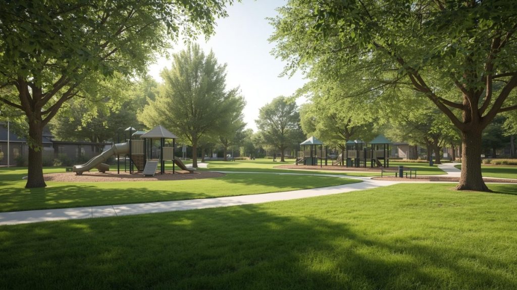 parco giochi verde ai
