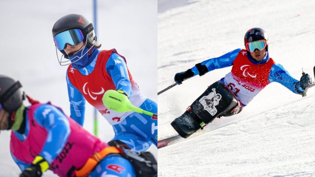 Mazzel e De Silvestro portabandiera paralimpici