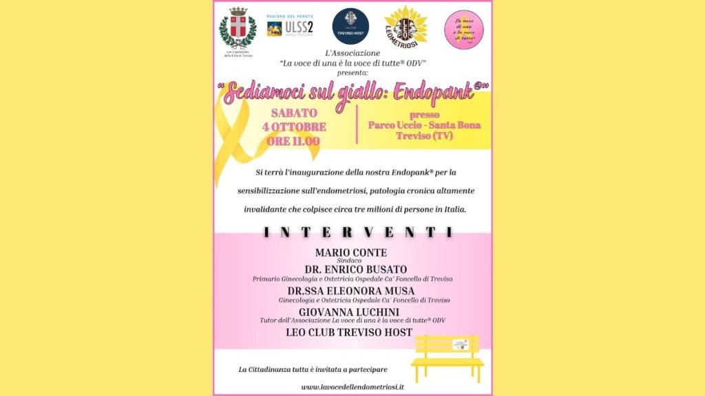 panchina gialla endometriosi