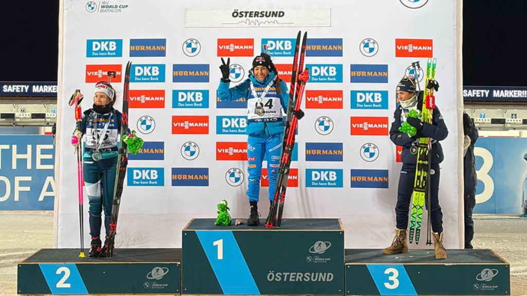Dorothea Wierer sempre d'oro