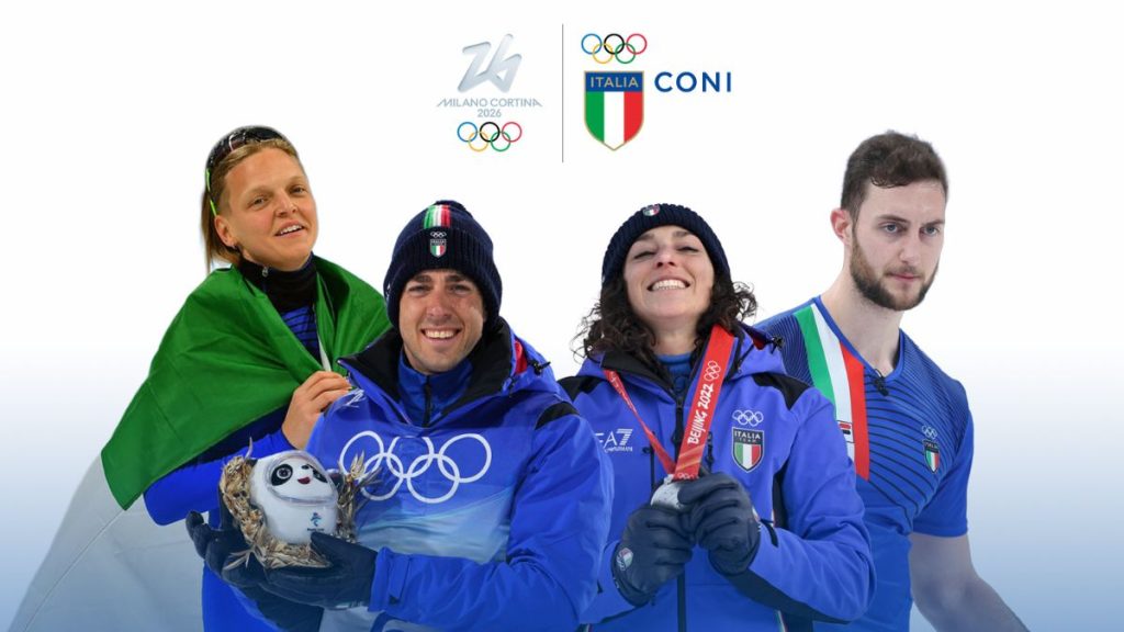 I Portabandiera Azzurri per Milano Cortina