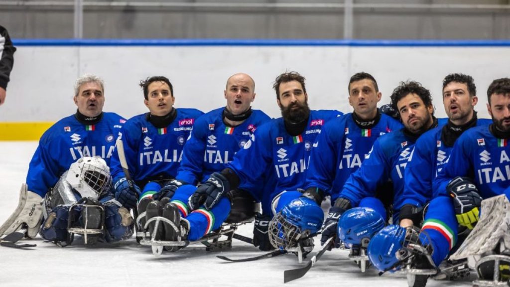Nazionale italiana di Para Ice Hockey in finale