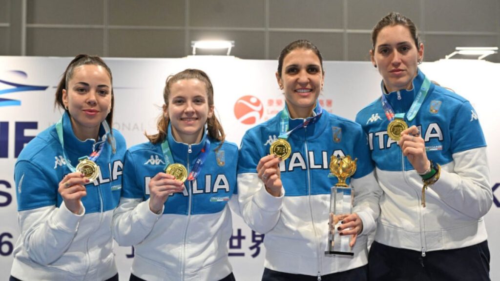 Fioretto al terzo oro consecutivo