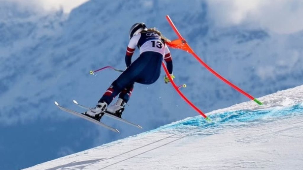 Lindsey Vonn e il coraggio di saltare