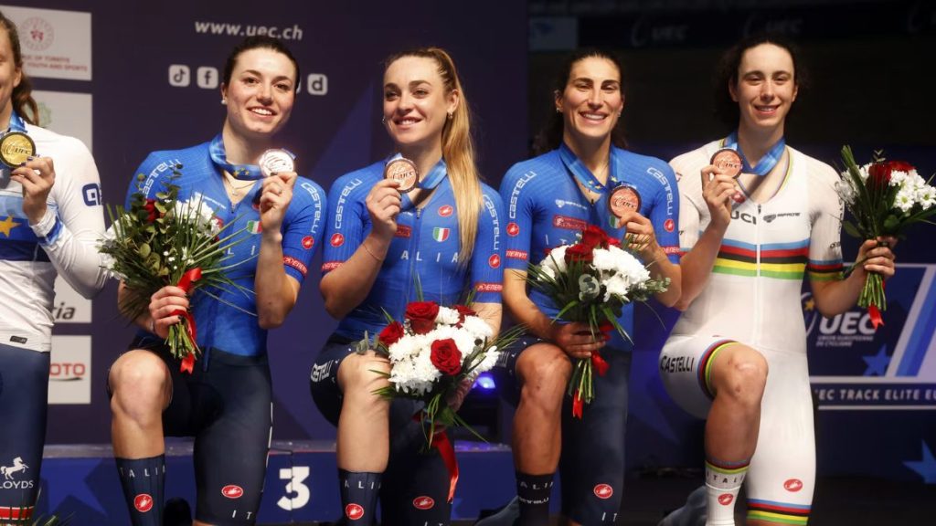 Inseguimento femminile bronzo Europeo