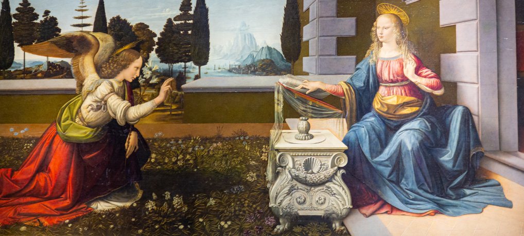 Annunciazione-Leonardo