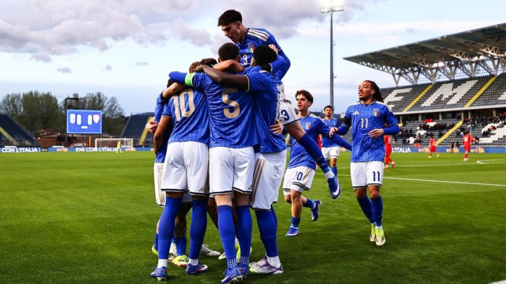 Azzurrini a valanga