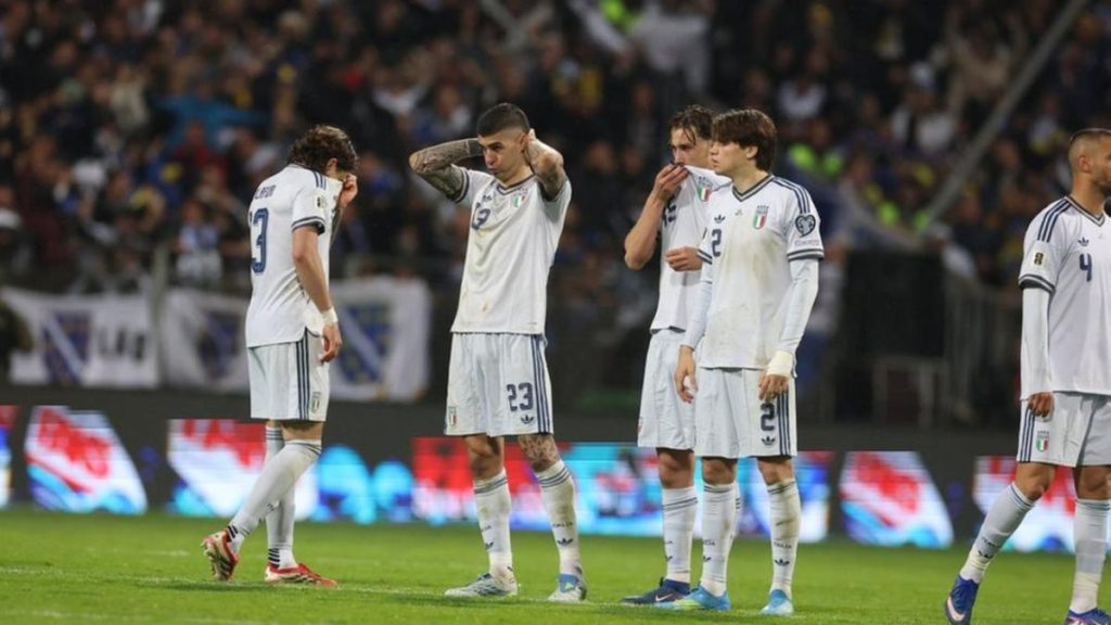 Il terzo fallimento azzurro