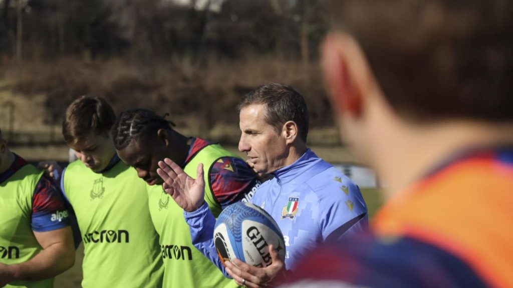 Gli Azzurri per il raduno di Parma