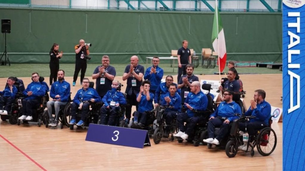 Italia di bronzo ai Mondiali di powerchair hockey