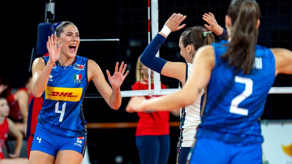 Azzurrine sul tetto d'Europa