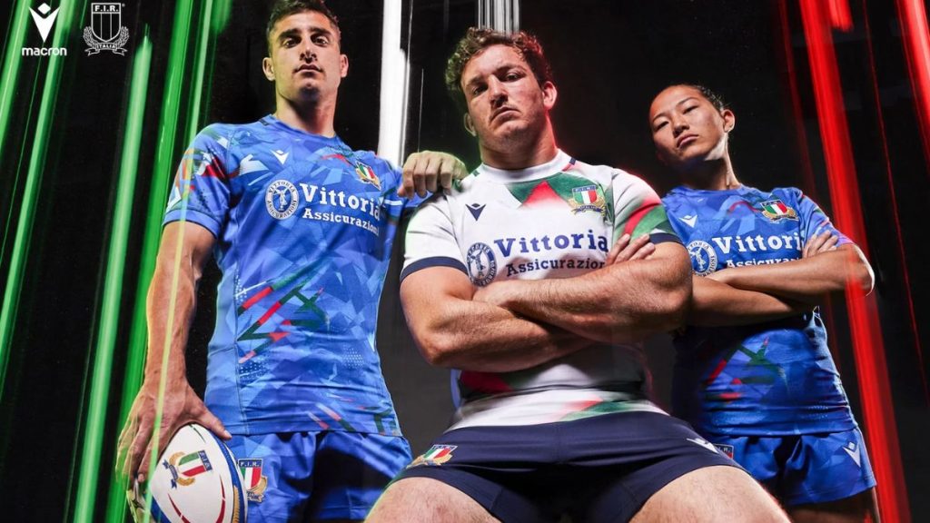 Le nuove maglie dell'ItalRugby